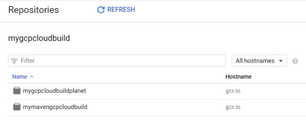 Cloud build - custom maven docker