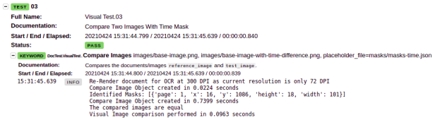Automated Visual Testing With Robot Framework